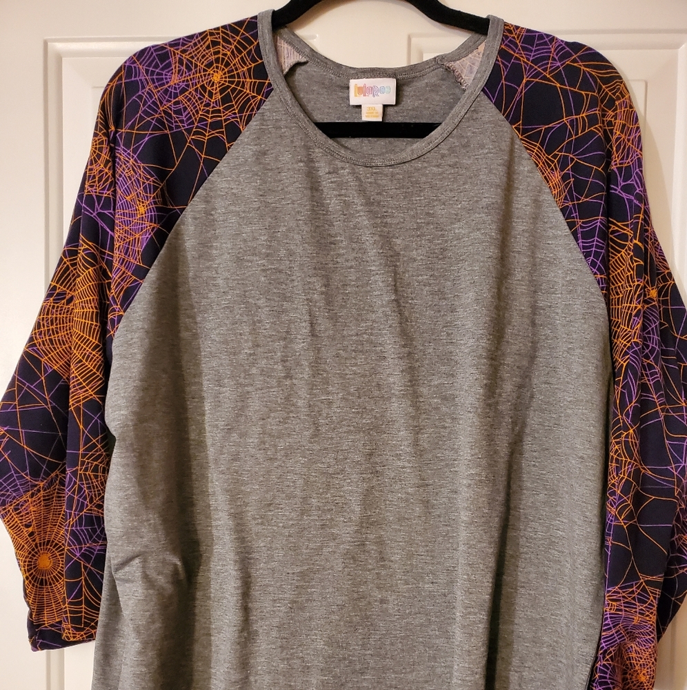 Spider Web Baseball Tee